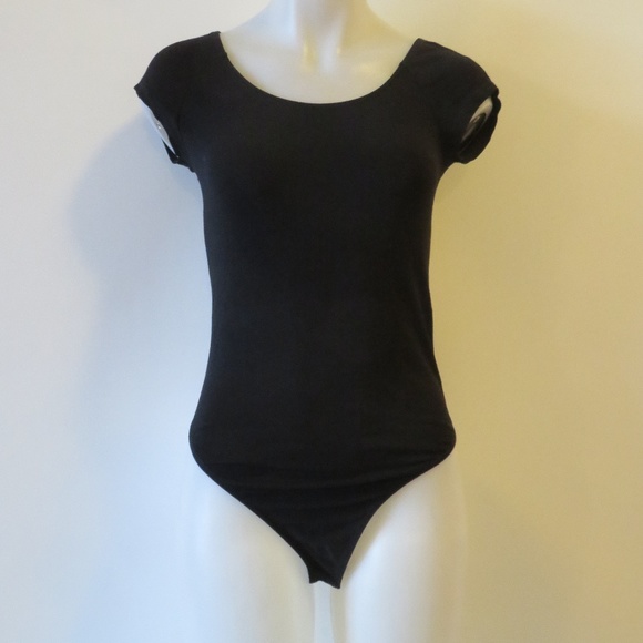 Michael Kors Tops - MICHAEL KORS BLACK BODYSUIT TOP SZ SMALL*